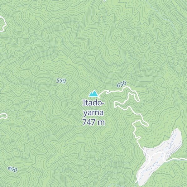Map of Itado-yama