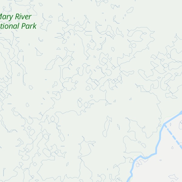 Map of Mount Bundey