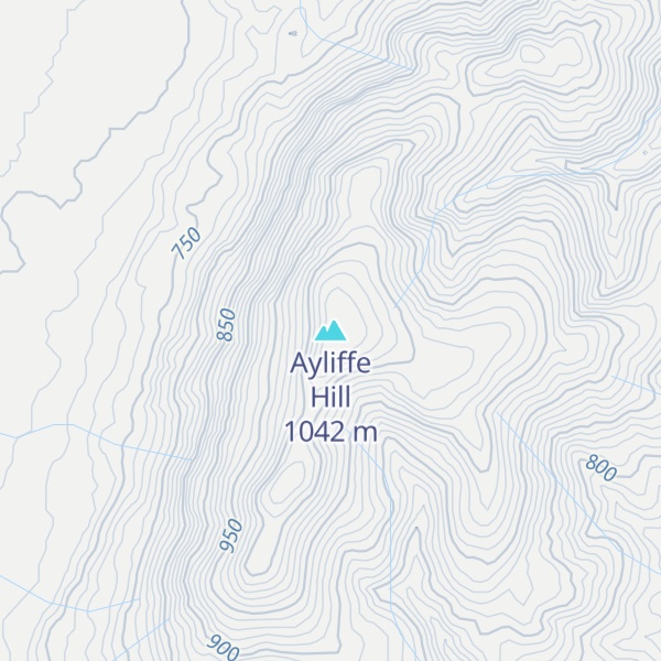 Map of Ayliffe Hill