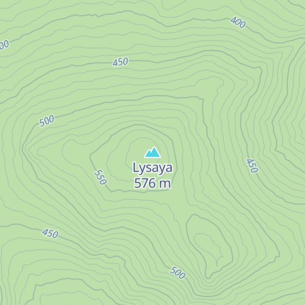 Map of Lysaya