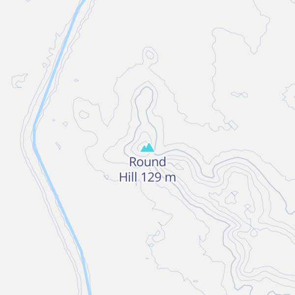 Map of Round Hill