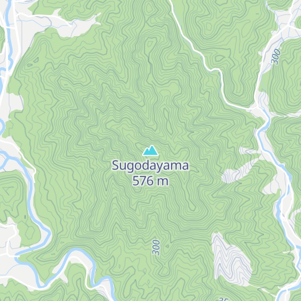 Map of Sugodayama