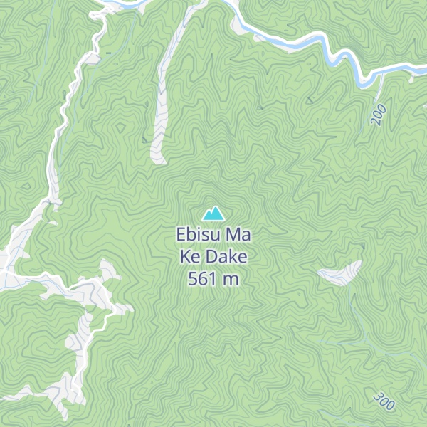 Map of Ebisu Ma Ke Dake