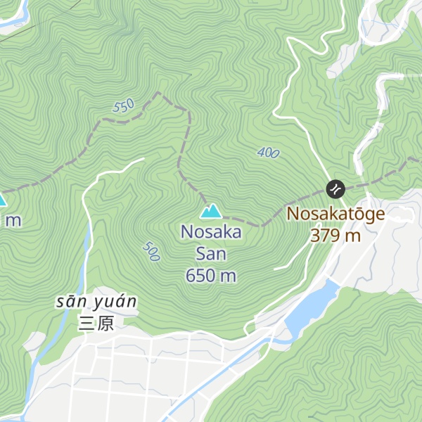 Map of Nosaka San