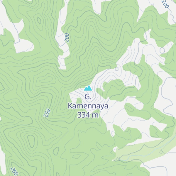 Map of G. Kamennaya