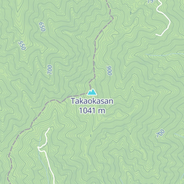Map of Takaokasan