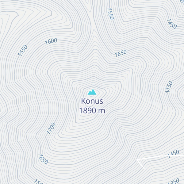 Map of Konus