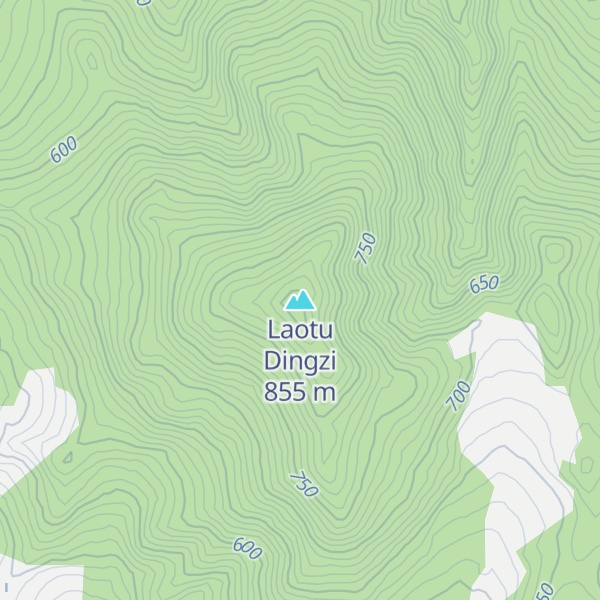 Map of Laotu Dingzi