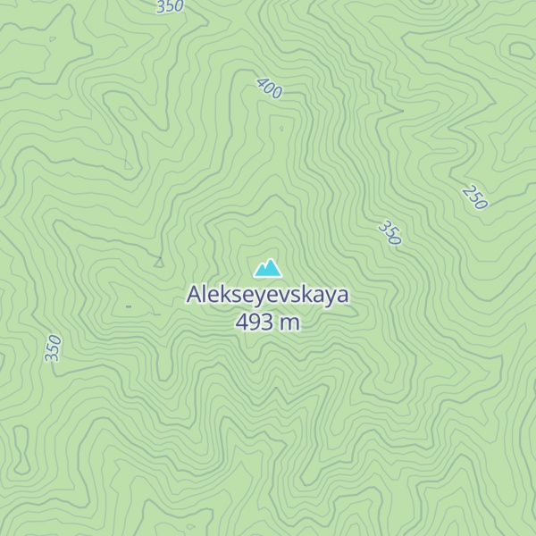 Map of Alekseyevskaya