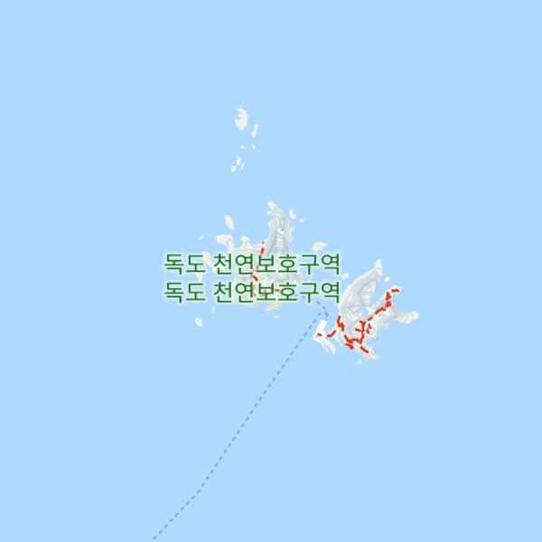 Map of Daehanbong Peak