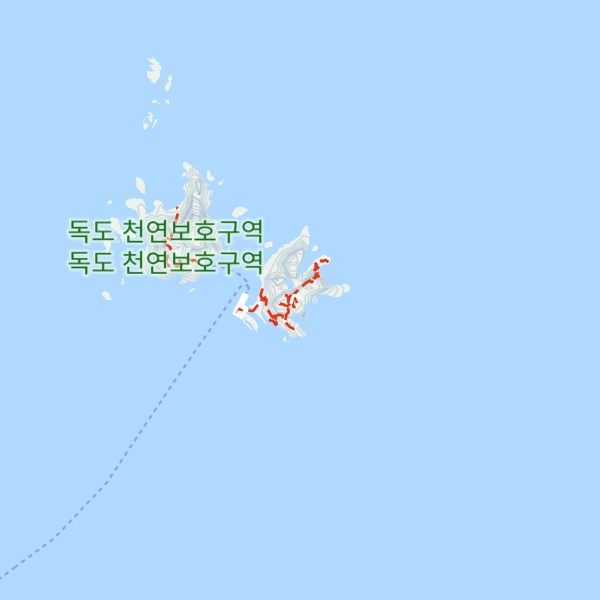 Map of Usanbong Peak