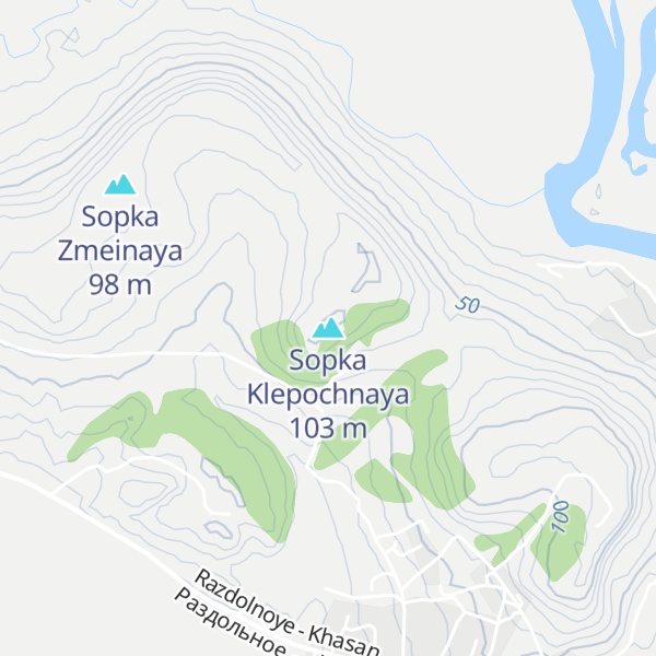 Map of Sopka Klepochnaya