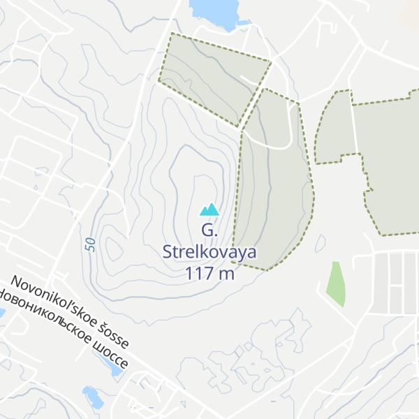 Map of G. Strelkovaya