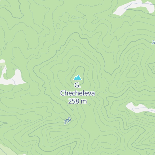 Map of G. Checheleva