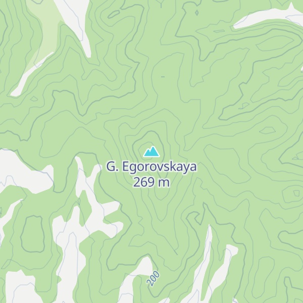 Map of G. Egorovskaya