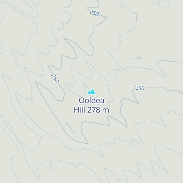 Map of Ooldea Hill