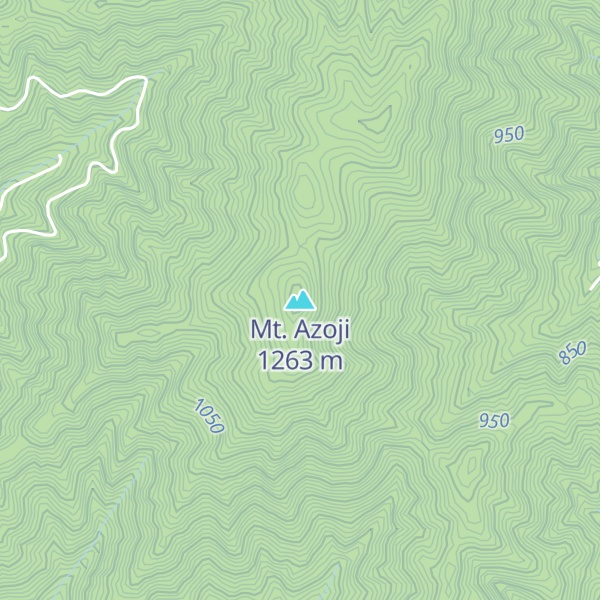 Map of Mt. Azoji
