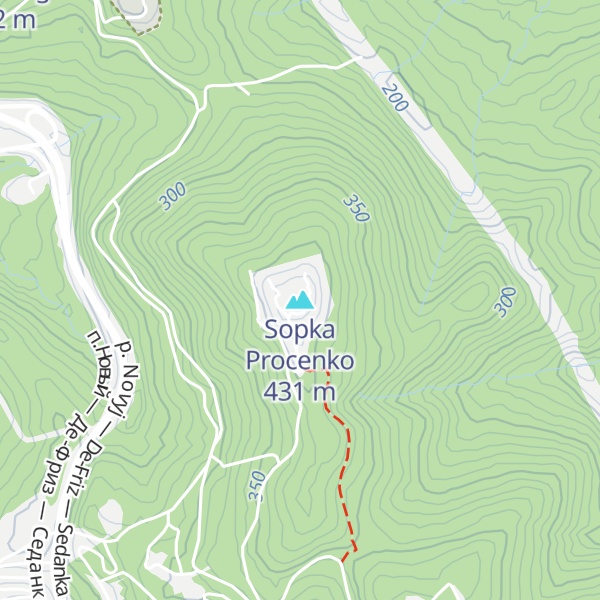Map of Sopka Procenko