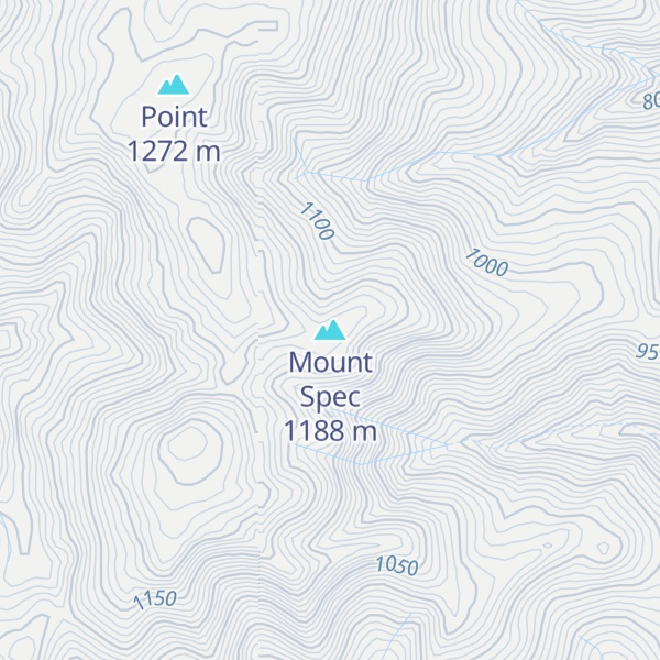 Map of Mount Spec
