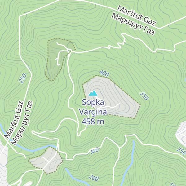 Map of Sopka Vargina