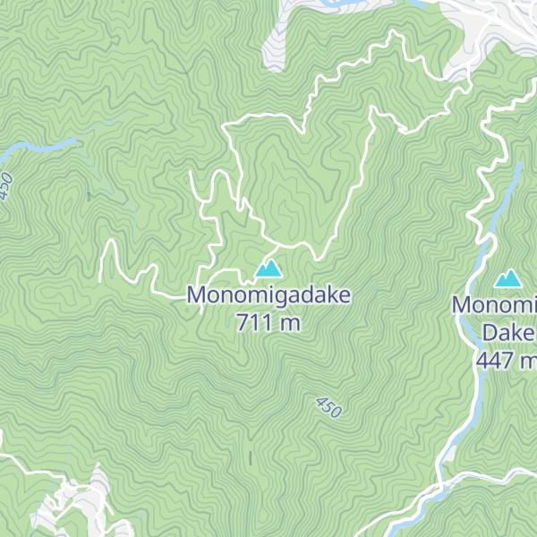 Map of Monomigadake