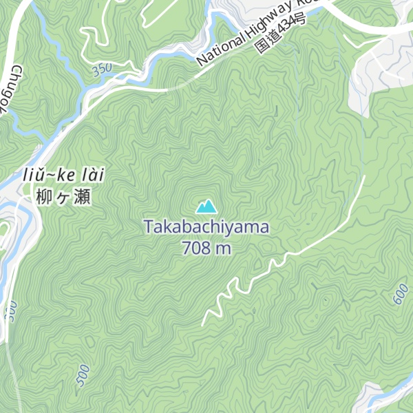 Map of Takabachiyama