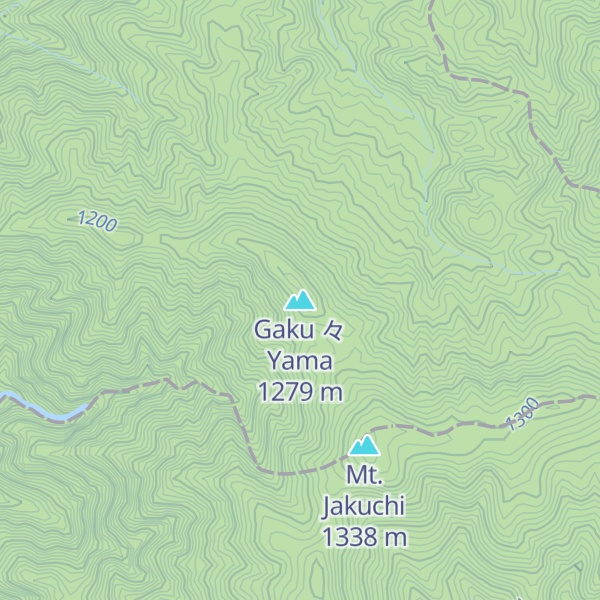 Map of Gaku 々 Yama