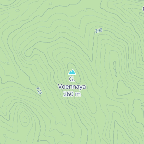 Map of G. Voennaya