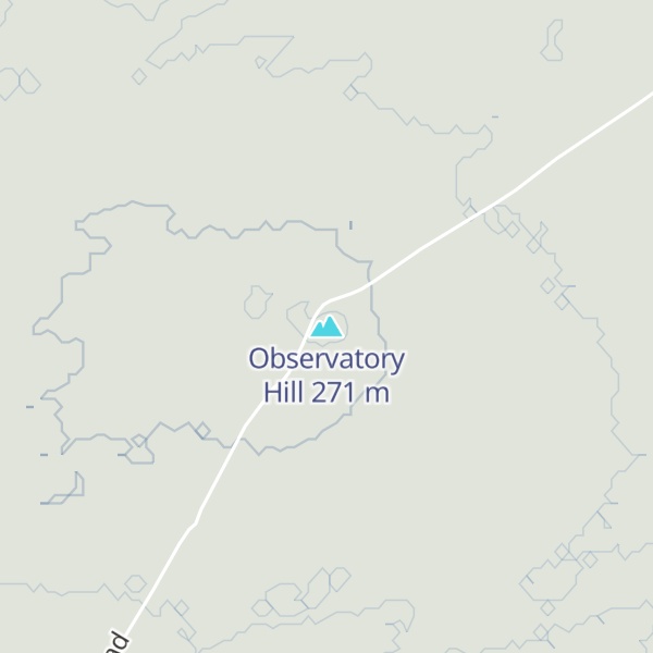 Map of Observatory Hill