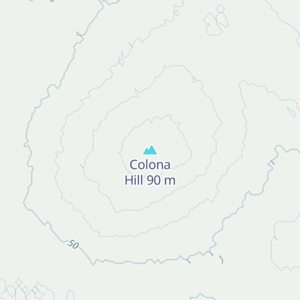 Map of Colona Hill