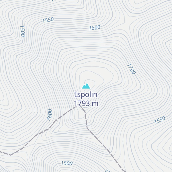 Map of Ispolin
