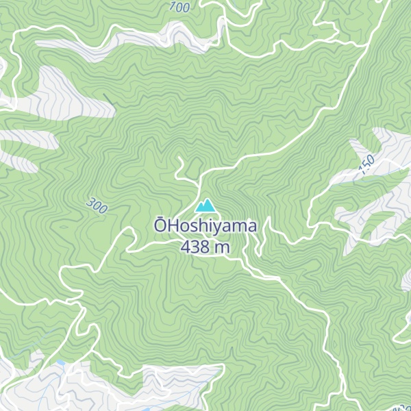 Map of ŌHoshiyama