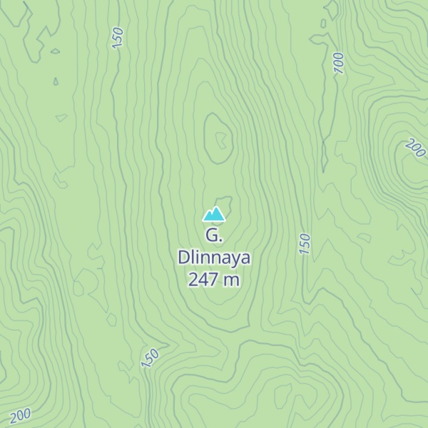 Map of G. Dlinnaya