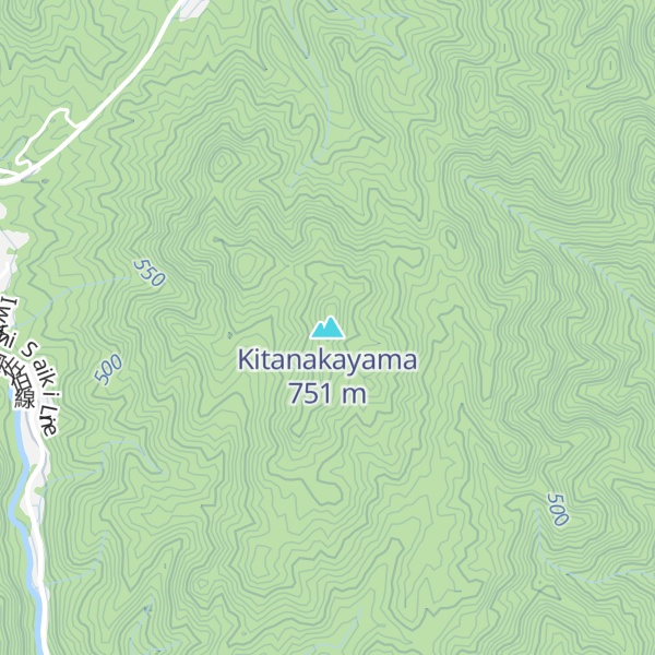 Map of Kitanakayama