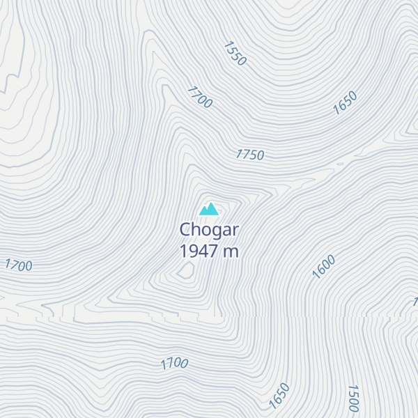 Map of Chogar