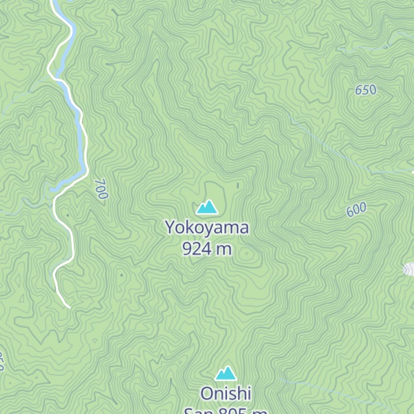 Map of Yokoyama