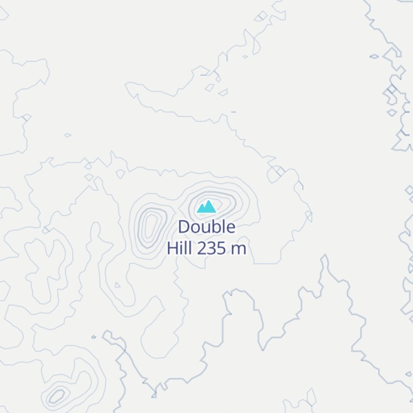 Map of Double Hill