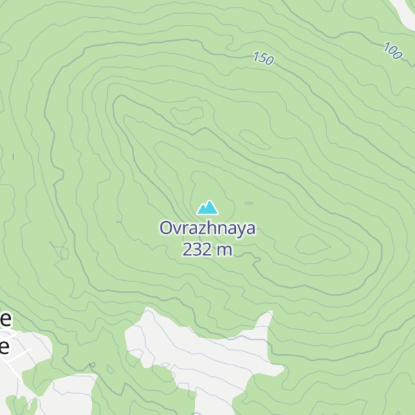 Map of Ovrazhnaya