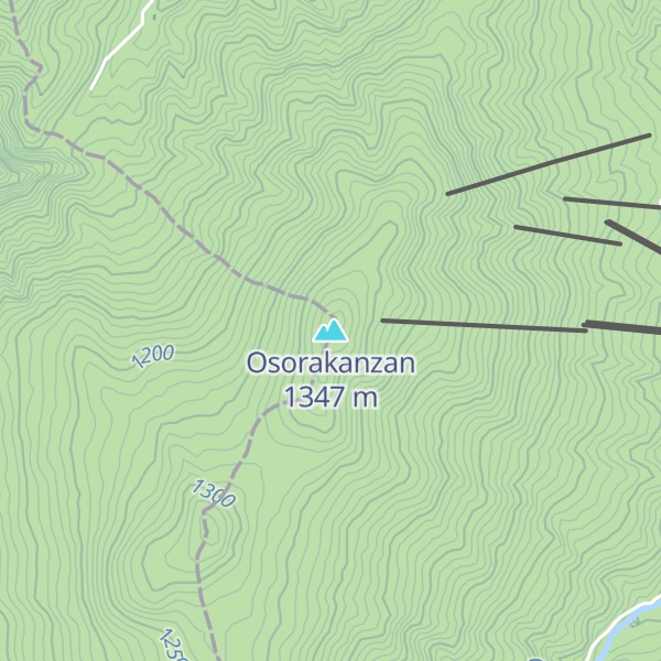Map of Osorakanzan