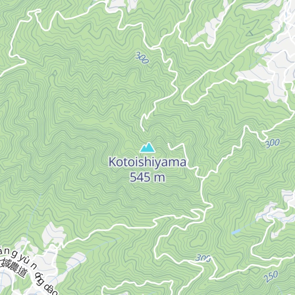 Map of Kotoishiyama
