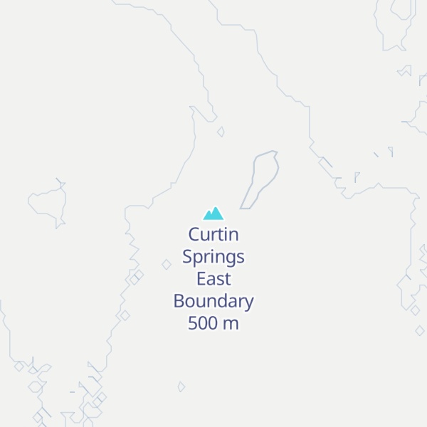 Map of Curtin Springs East Boundary