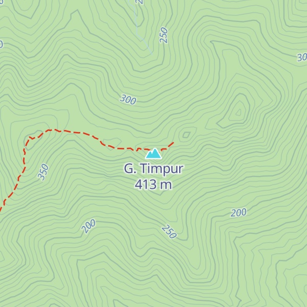 Map of G. Timpur