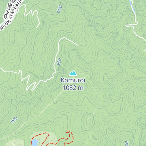 Map of Komuroi