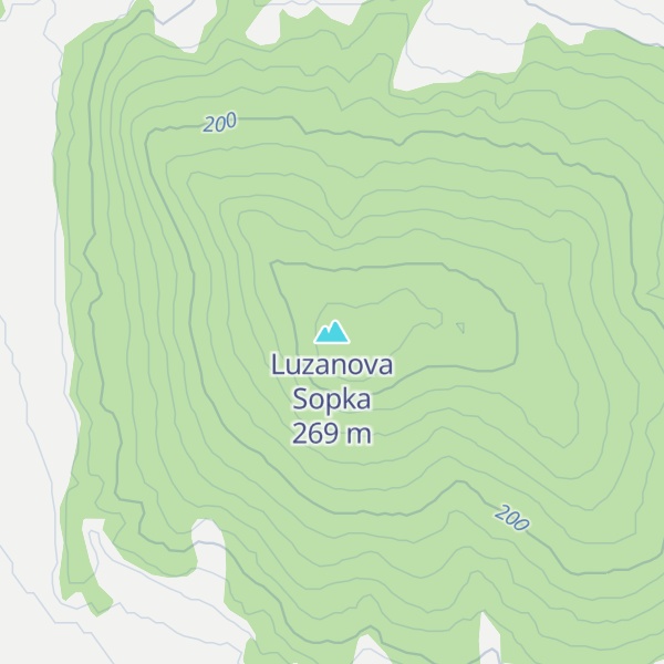 Map of Luzanova Sopka