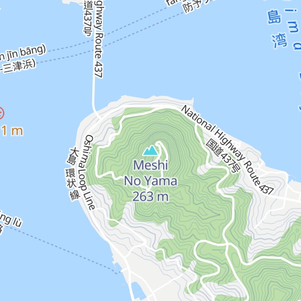 Map of Meshi No Yama
