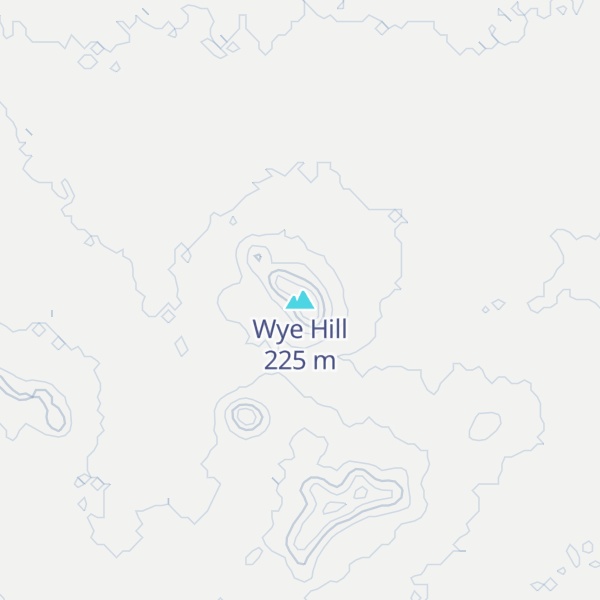 Map of Wye Hill
