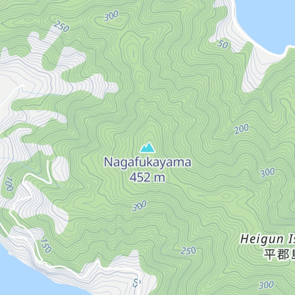 Map of Nagafukayama