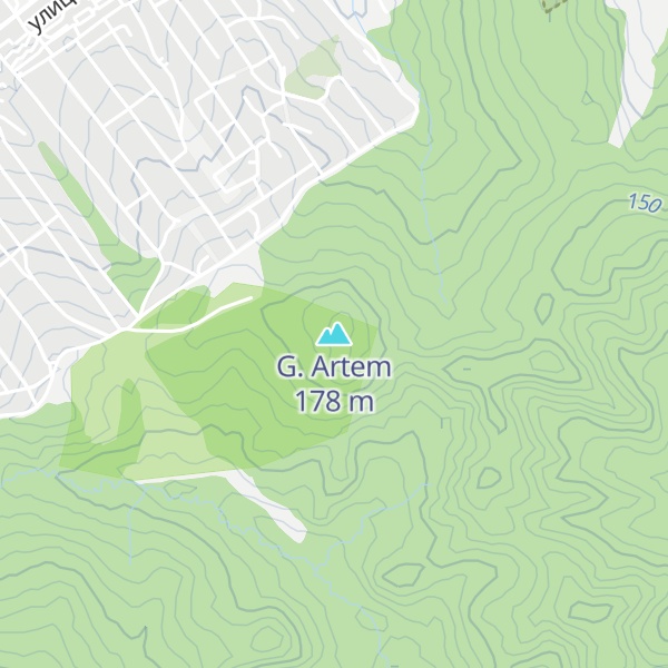Map of G. Artem
