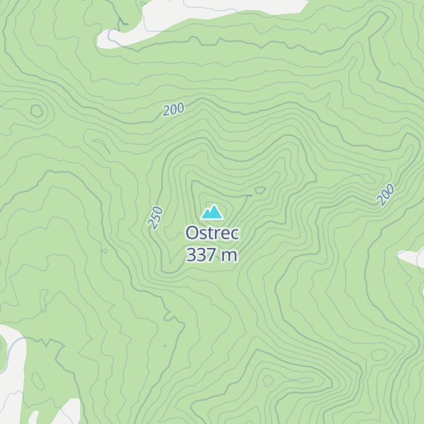 Map of Ostrec