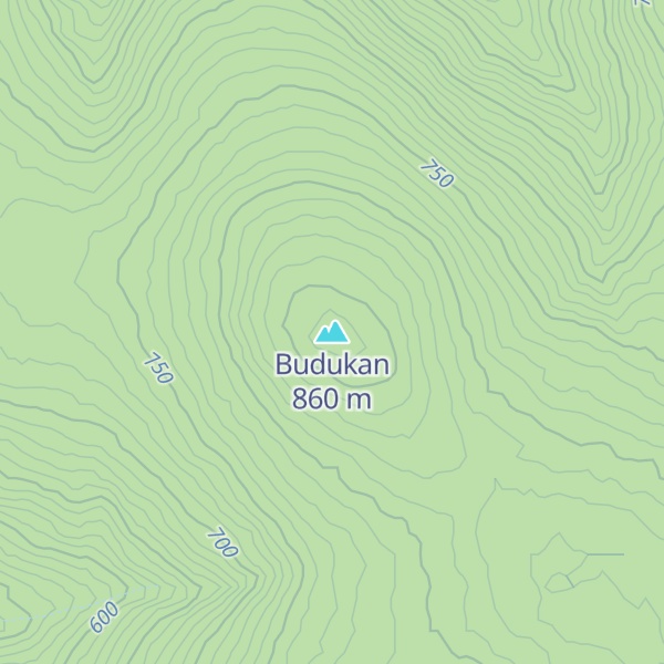 Map of Budukan